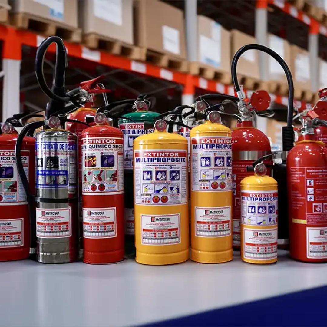 Recarga de extintor para vehículo en Medellín